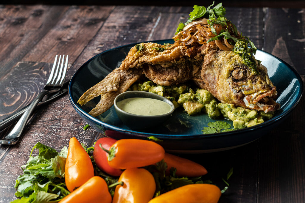 Food styled for professional food photography