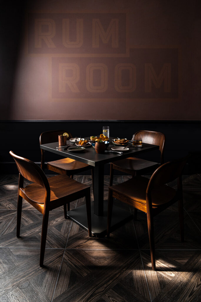 Rum Room Miami table