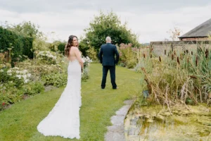 UK destination wedding venue with lush gardens