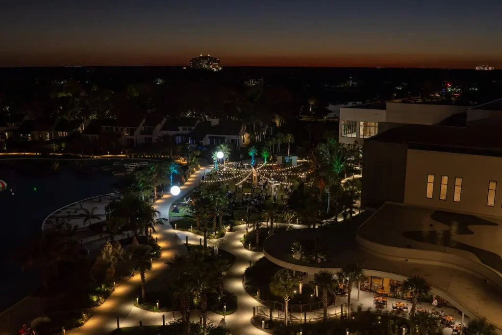 Aerial event photography by Cona Studios Florida