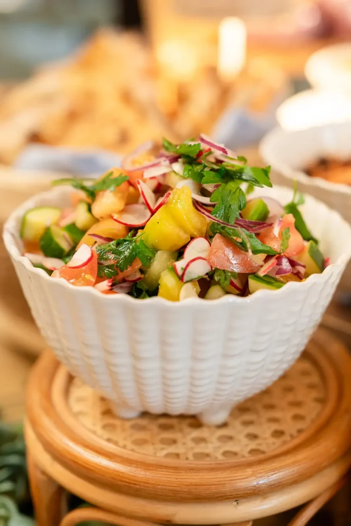 Small bowl of summer salad