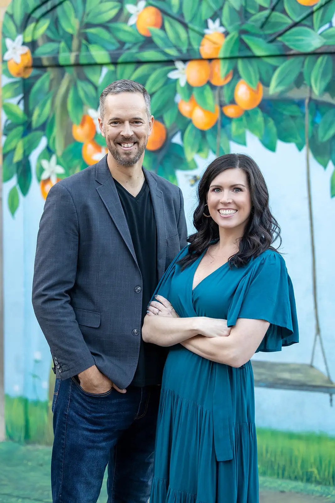 Jenna and Tony owners of Cona Studios Florida