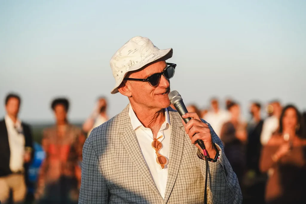 man on the microphone at The Bridge IX